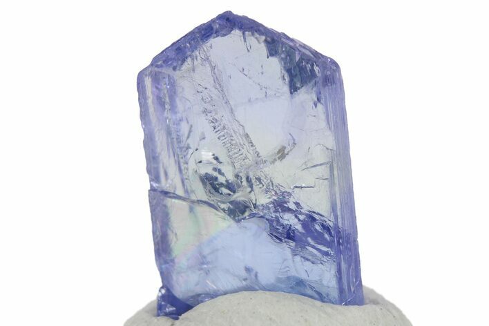 Brilliant Blue-Violet Tanzanite Crystal -Merelani Hills, Tanzania #286244